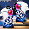 BlueJose Bowling Strike Paint Color Personalized Name, Team Name 3D Shirt