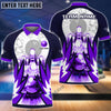 BlueJose Bowling And Pins Wing Pattern Customized Name, Team Name 3D Shirt (4 Colors)