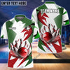BlueJose Bowling And Pins Light And Shadow Customized Name, Team Name 3D Shirt (4 Colors)
