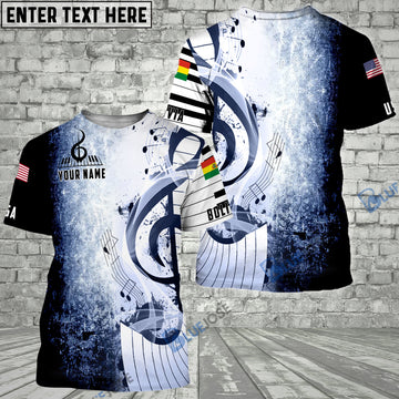 BlueJose Bolivia and USA Personalized Name, Team Name Unisex Shirt For  BANDA PROYECCIÓN BOLIVIA USA