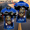 BlueJose Darts Cartoon Dartboard Street Style Multicolor Options Personalized Name Shirt (4 Colors)