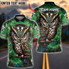 BlueJose Darts Owl Dreamcatcher Dartboard Multicolor Options Personalized Name Shirt (4 Colors)