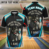 BlueJose Bowling And Pins Championship Ball Customized Name 3D Shirt (4 Colors)