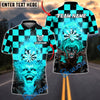 BlueJose Darts Fire Clown and Jester Multicolor Options Personalized Name Shirt (4 Colors)