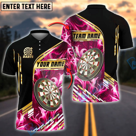 BlueJose Darts Emerald Precision Personalized Name, Team Name Shirt (4 Colors)