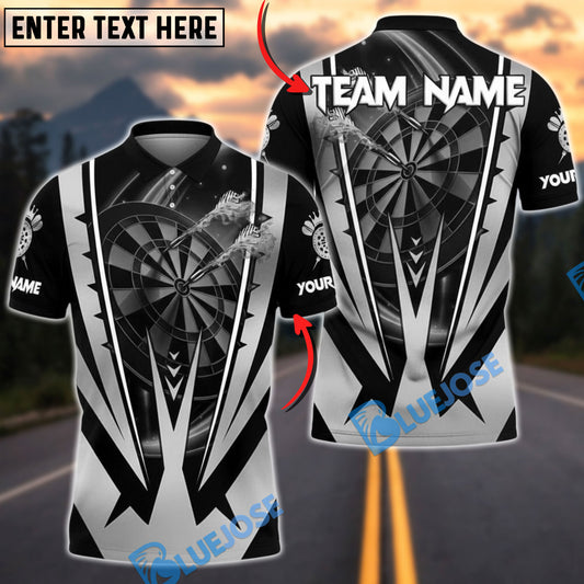 BlueJose Darts Royal Gold Darts Champion Personalized Name, Team Name Unisex Shirt (6 Colors)