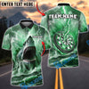 BlueJose Darts Shark and Lightning Customized Name, Team Name 3D Shirt (4 Colors)