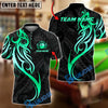 BlueJose Billiards 9 Ball Golden Tribal Crown Personalized Name, Team Name Unisex Shirt (4 Colors)