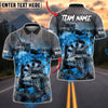 BlueJose Darts Battle Tank Customized Name, Team Name 3D Shirt (4 Colors)