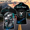 BlueJose Darts Evil Clown & Mask Design Multicolor Options Personalized Name Shirt (4 Colors)