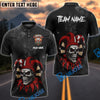 BlueJose Darts Joker Skull Master Personalized Name, Team Name Shirt (4 Colors)