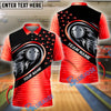 BlueJose Bowling And Pins Silver Flame Customized Name, Team Name 3D Shirt (4 Colors)