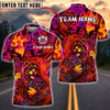 BlueJose Darts Neon Tiger Hoodie Graffiti Customized Name, Team Name 3D Shirt (4 Colors)