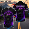 BlueJose Darts Hellhound Flaming Customized Name, Team Name 3D Shirt (4 Colors)