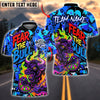 BlueJose Darts Fear The Bull Graffiti Style Customized Name, Team Name 3D Shirt (4 Colors)