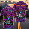 BlueJose Darts Urban Crazy Bear Customized Name, Team Name 3D Shirt (4 Colors)