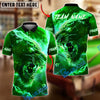 BlueJose Billiards 8 Galaxy Lion Personalized Name, Team Name Unisex Shirt (4 Colors)