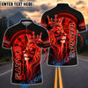 BlueJose Darts Lion King Crown Gold Customized Name, Team Name 3D Shirt (4 Colors)