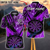 BlueJose Darts Electric Strike Triple Dartboard Multicolor Options Personalized Name Shirt (6 Colors)