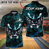 BlueJose Bowling & Pins Cowboy Gunslinger Customized Name, Team Name 3D Shirt (4 Colors)