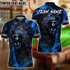 BlueJose Billiards 8 Ball Werewolf Rage Personalized Name, Team Name Unisex Shirt (4 Colors)