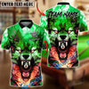 BlueJose Billiards 8 Ball Wolf Double Flame Personalized Name, Team Name Unisex Shirt (4 Colors)