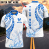 BlueJose Darts Tribal Maori Pattern Personalized Name, Team Name Unisex Shirt (4 Colors)