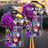 BlueJose Darts Angry Monkey Comic Graffiti Street Style Multicolor Options Personalized Name Shirt (4 Colors)