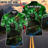 BlueJose Darts Grim Mummy Customized Name, Team Name 3D Shirt (4 Colors)