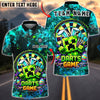 BlueJose Darts Pixel Game Creeper Style Target Personalized Name, Team Name Unisex Shirt (4 Colors)
