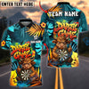 BlueJose Darts Funny Angry Bull Cartoon Dart Game Dartboard Target Personalized Name, Team Name Unisex Shirt (4 Colors)