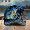 BlueJose Fishing Splash Water Hook Jacket Camo Personalized Name Classic 3D Cap Personalized Cap (13 Breeds)