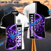 BlueJose Darts Plain Personalized Name, Team Name Shirt (4 Colors)