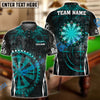 BlueJose Darts Target Scope Personalized Name, Team Name Shirt (4 Colors)