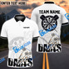 BlueJose Darts Stylist Pro Personalized Name, Team Name Shirt (4 Colors)