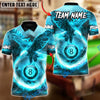 BlueJose Billiards Ball 8 Eagle Rise of the Fire King Customized Name, Team Name 3D Shirt (6 Colors)