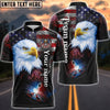 BlueJose USA Eagle Darts Personalized Name, Team Name Shirt