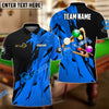BlueJose Billiards Ball 8 Champion Personalized Name, Team Name Unisex Shirt (6 Colors)
