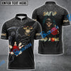 BlueJose Bowling Reaper Customized Name, Team Name 3D Shirt