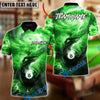 BlueJose Billiards Stormbound 8 Ball Customized Name, Team Name 3D Shirt (4 Colors)