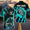 BlueJose Darts Wolf Flame Personalized Name, Team Name Shirt (4 Colors)