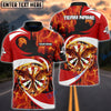 BlueJose Phoenix Fire Personalized Name, Team Name 3D Shirt (4 Colors)