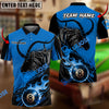 BlueJose Billiards Ball 8 Fire Aries Personalized Name, Team Name Unisex Shirt (6 Colors)