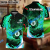 BlueJose Billiards Ball 8 Breath Of Fire Personalized Name, Team Name Unisex Shirt (6 Colors)