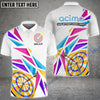 BlueJose Pink Purple Darts Board Personalized Shirt For Bruce Bromley