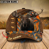 BlueJose Moose Hunting Premium Brown Pattern Custom Name Cap