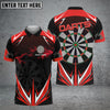 BlueJose Darts Lightning Personalized Name Shirt (4 Colors)
