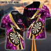 BlueJose Darts Smoke Flame Personalized Name, Team Name Shirt (6 Colors)