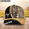 BlueJose Deer Hunting Black & Yellow Personalized Cap