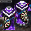 BlueJose Darts Fire Thunder Arrow Pattern Personalized Name Shirt (6 Colors)